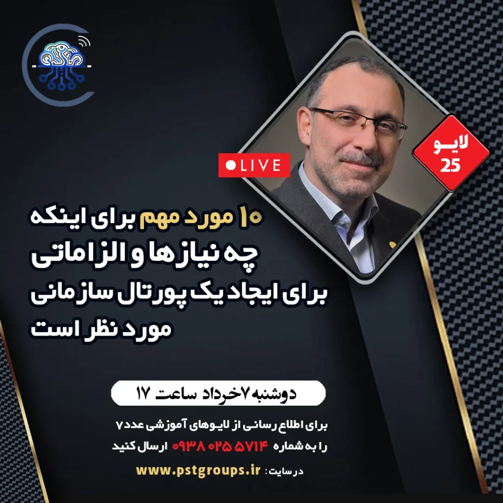 ۱۰ مورد مهم برای اینکه چه نیازها و اثراتی برای ایجاد یک پورتال سازمانی مورد نظر است