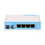 روتر میکروتیک hAP lite / روتر RB941-2nD / روتر اکسس پوینت وایرلس 4 پورت 10/100