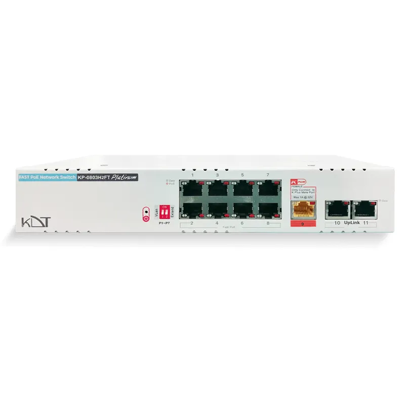 سوئیچ PoE کی دی تی مدل KP-0803J3FT