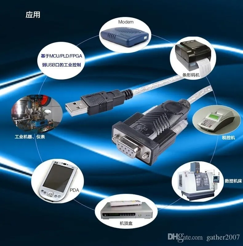 تبدیل USB به RS232 مادگی (Z-TEK SERIAL)