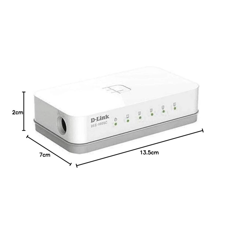 سوییچ 5 پورت D-Link مدل DES-1005C