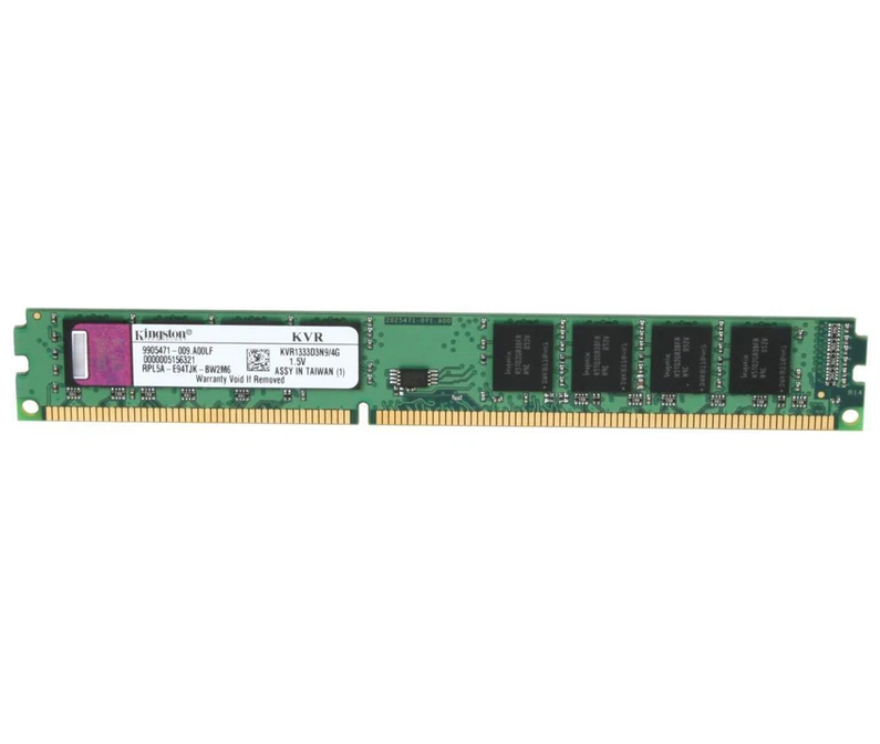 رم کامپیوتر Kingston ظرفیت 4 گیگابایت DDR3 فرکانس 1333