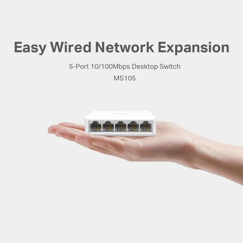 سوییچ 5 پورت Mercusys MS105
