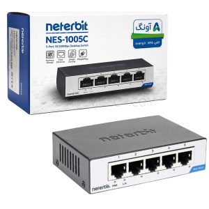 سوییچ شبکه 5 پورت نتربیت مدل Neterbit NES-1005C